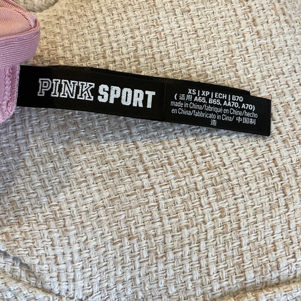 PINK Victoria's Secret Dusty Rose Sports Bra - Picture 2 of 4